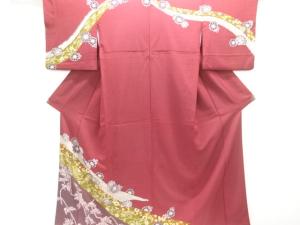 花模様訪問着